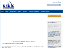 Tablet Screenshot of nenic.org
